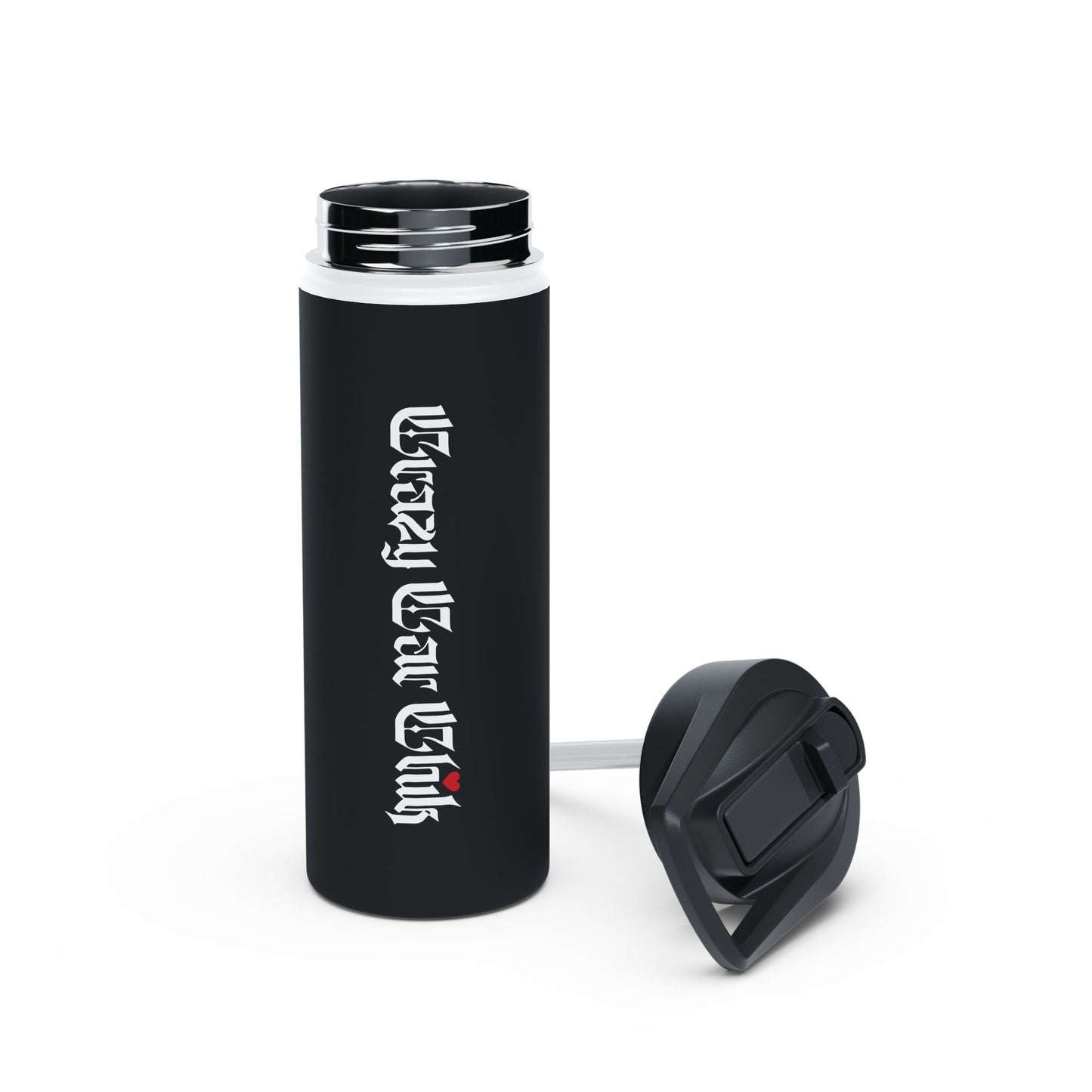 Stainless Steel Water Bottle, Standard Lid