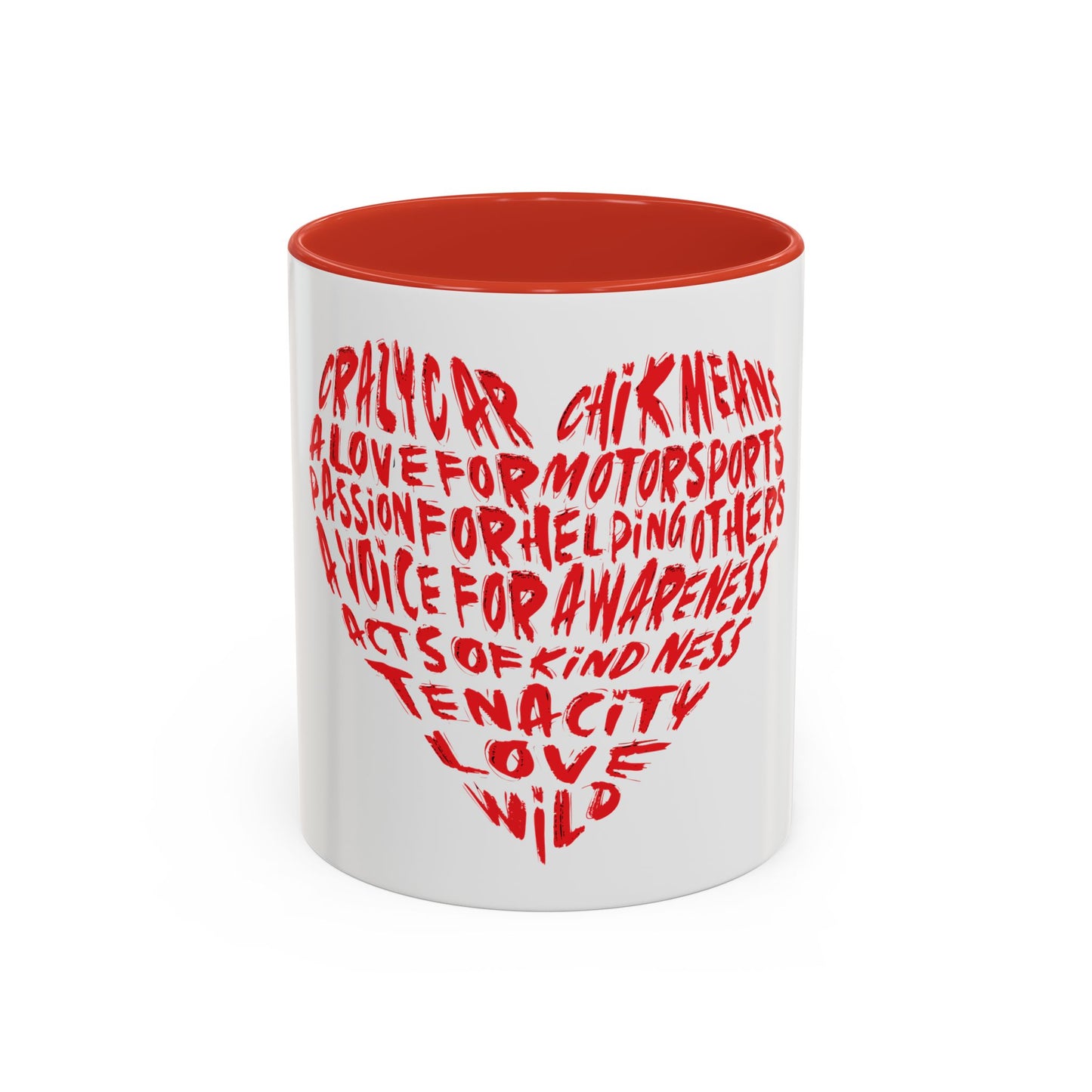 "What's In Her Heart" Accent Coffee Mug (11, 15oz)