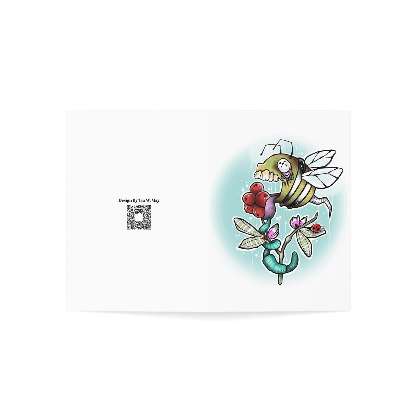 "Zombee" Greeting Cards (1, 10, 30, and 50pcs)