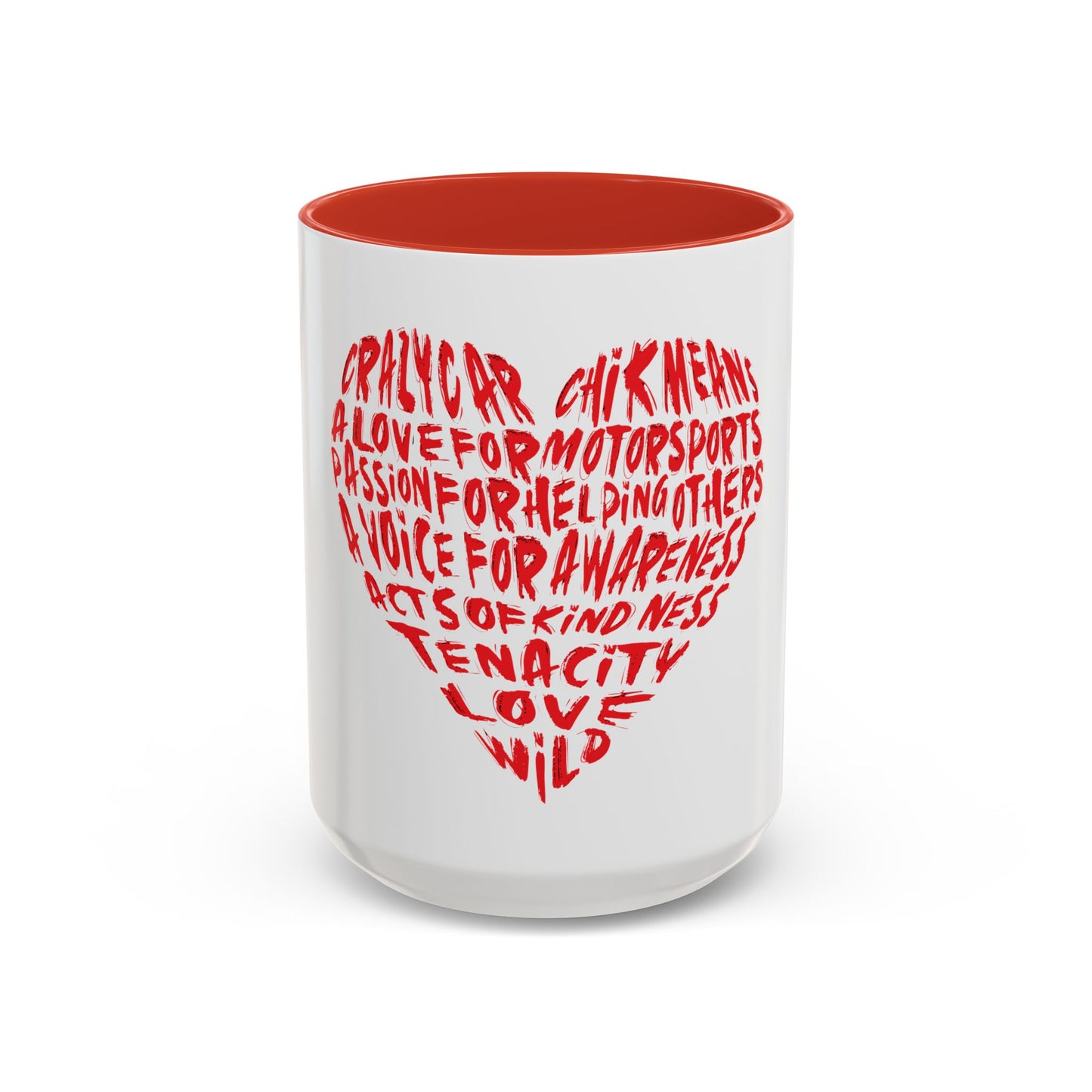 "What's In Her Heart" Accent Coffee Mug (11, 15oz)