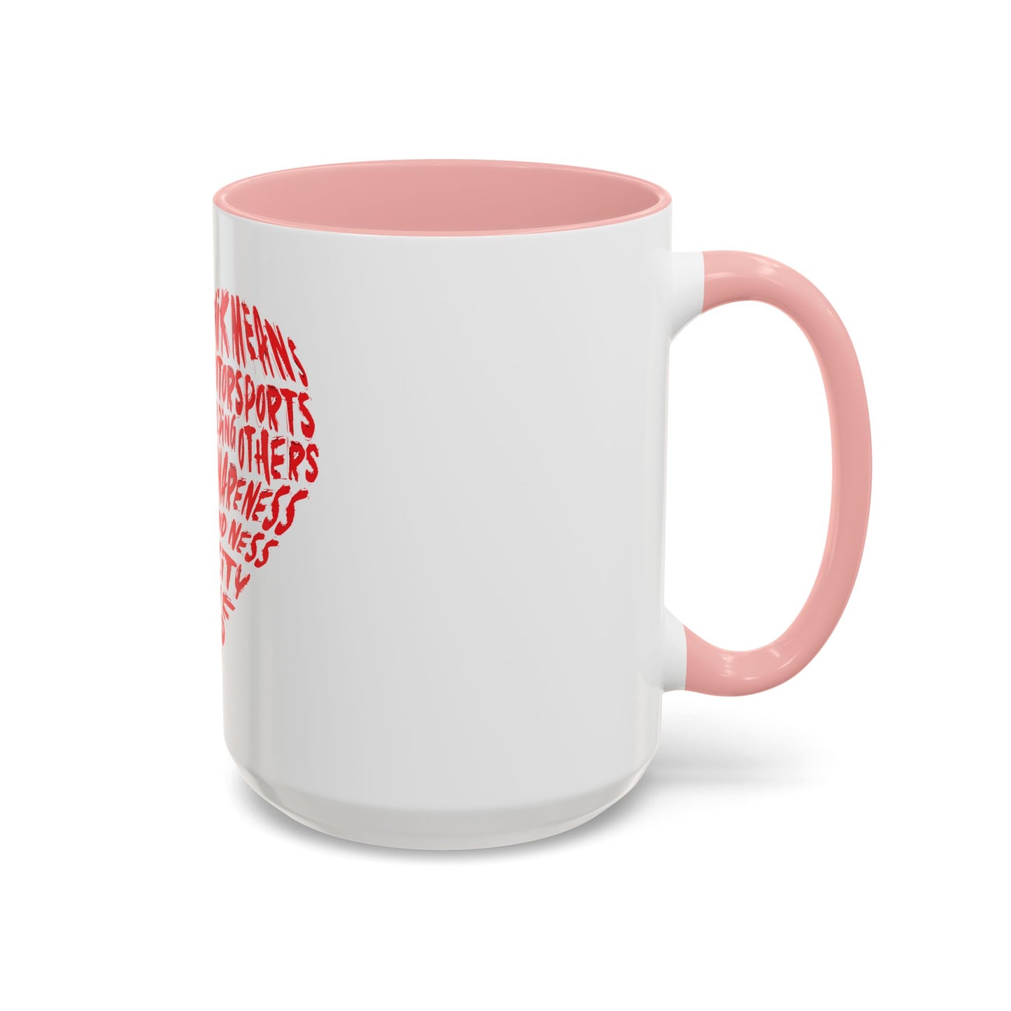 "What's In Her Heart" Accent Coffee Mug (11, 15oz)