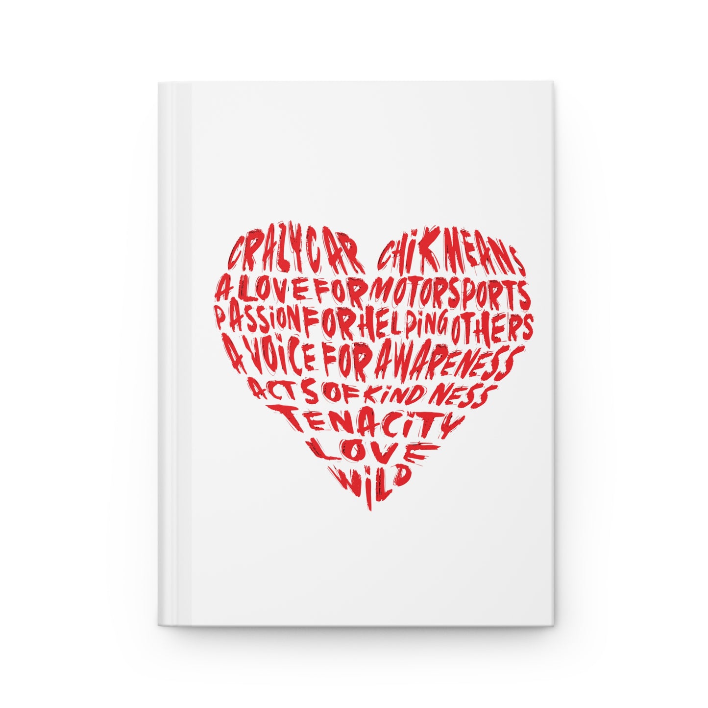 "What's In Her Heart" Hardcover Journal