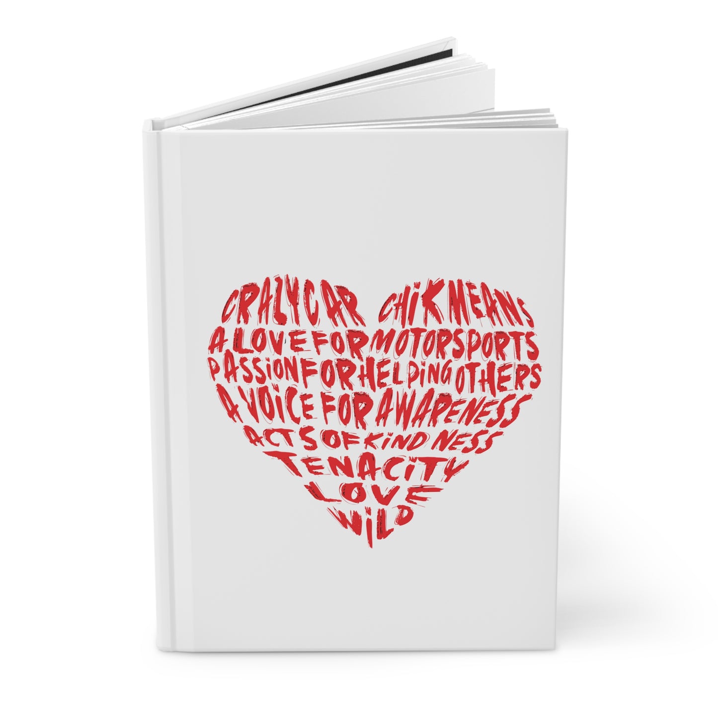 "What's In Her Heart" Hardcover Journal
