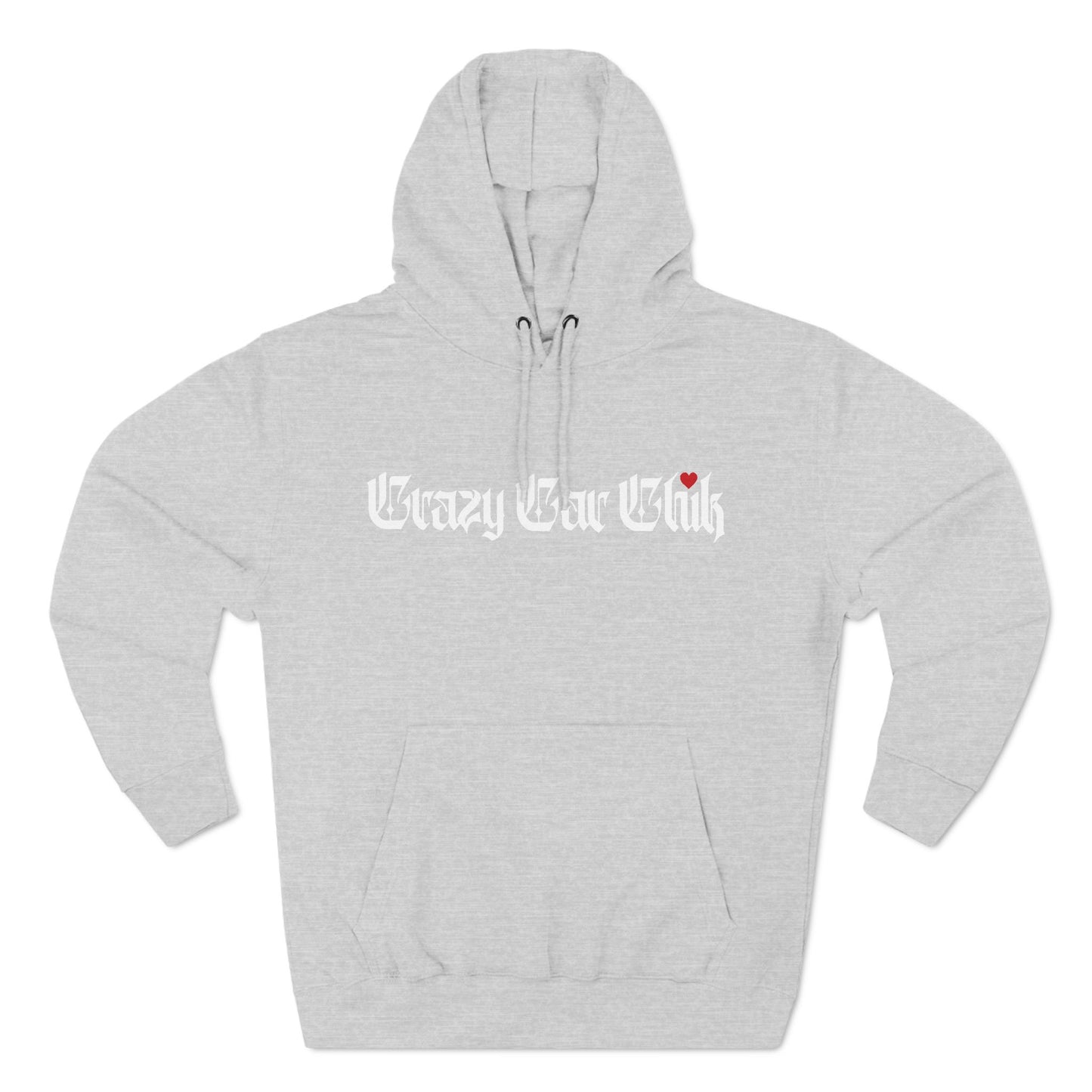 Three-Panel Fleece Hoodie