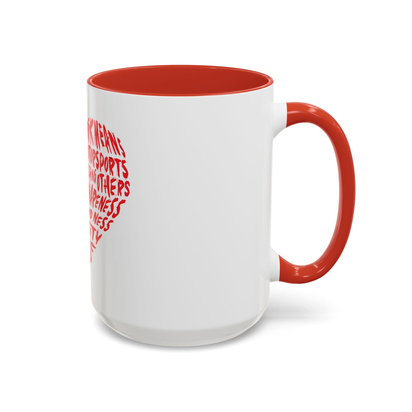 "What's In Her Heart" Accent Coffee Mug (11, 15oz)