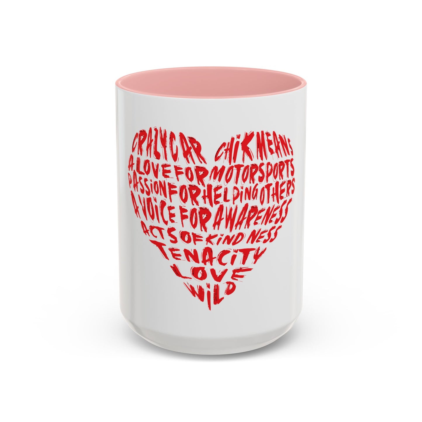 "What's In Her Heart" Accent Coffee Mug (11, 15oz)