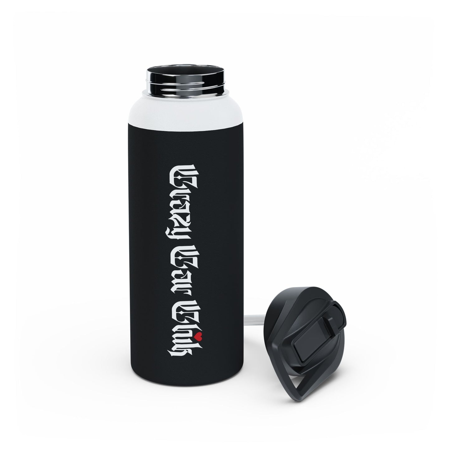 Stainless Steel Water Bottle, Standard Lid